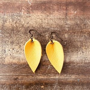 Leather Earrings (5 pairs!)